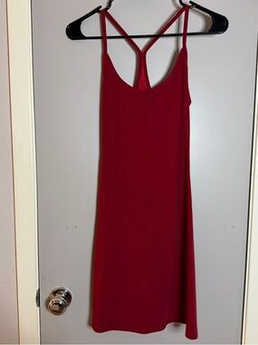 Outdoor Voices Red Exercise Dress